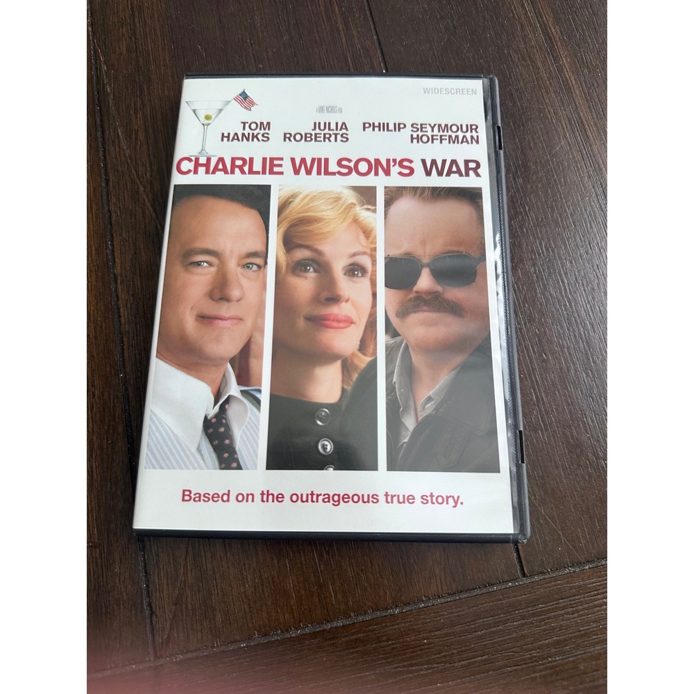 Charlie Wilson's War DVD Widescreen Tom Hanks Julia Roberts Aaron Sorkin 2008